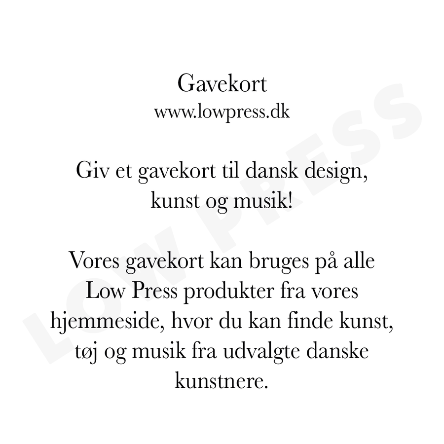 Gavekort (online)